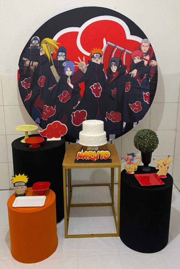 Naruto Akatsuki Kit Ouro - Artes e Encantos locações