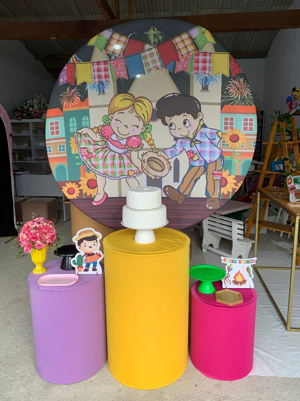 Junino São João Kit Prata (6) - Artes e Encantos locações