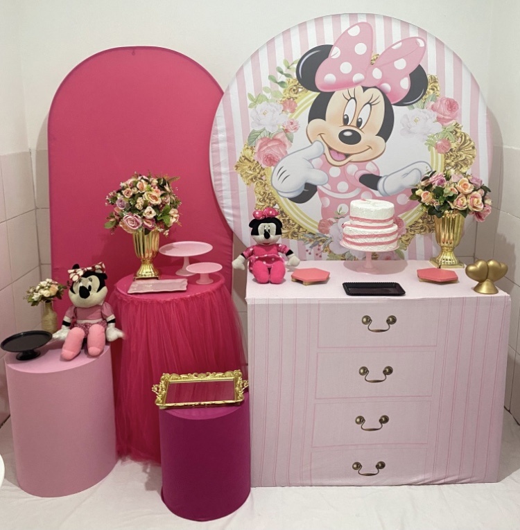 Minnie Rosa Kit Diamante - Artes e Encantos locações