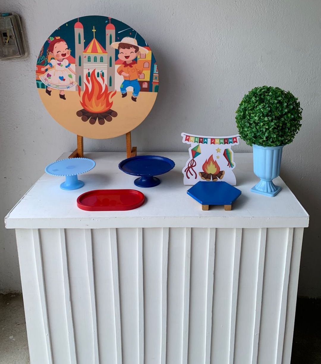 Arraiá, Junino, São João Mini Kit 19 - Artes e Encantos locações