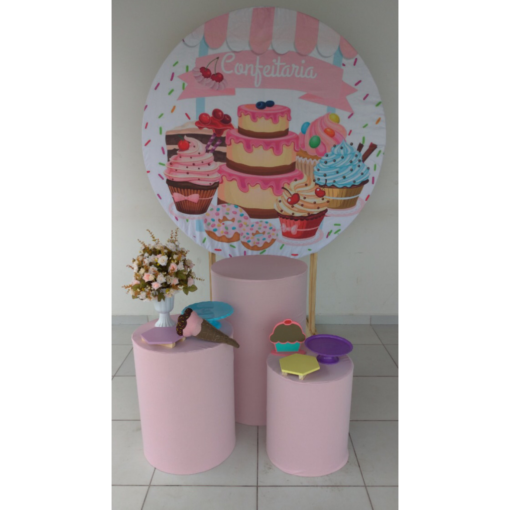 Confeitaria /2 Kit Prata - Artes e Encantos locações