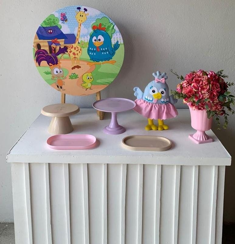 Galinha Pintadinha Mini Kit 16 - Artes e Encantos locações
