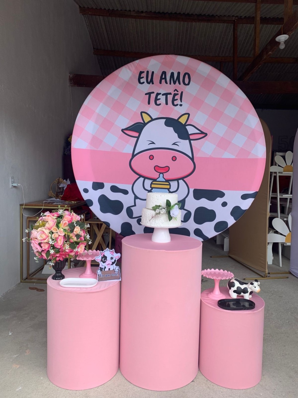 Vaquinha Eu Amo Tete Kit Prata 5A - Artes e Encantos locações