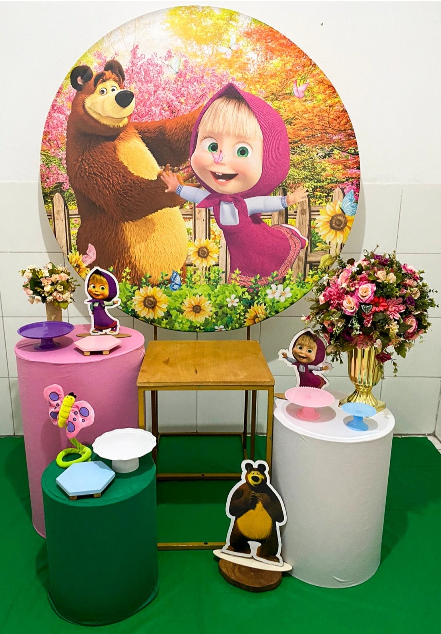 Masha E O Urso Kit Ouro - Artes e Encantos locações