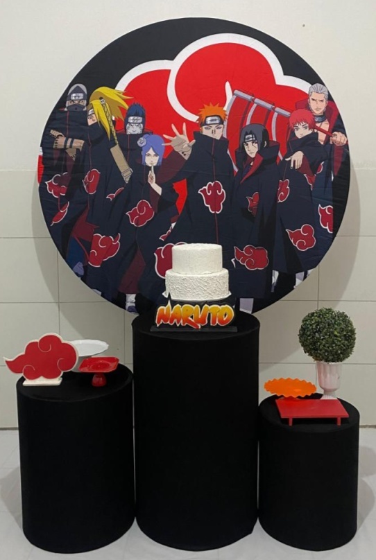 Naruto Akatsuki Kit Prata - Artes e Encantos locações