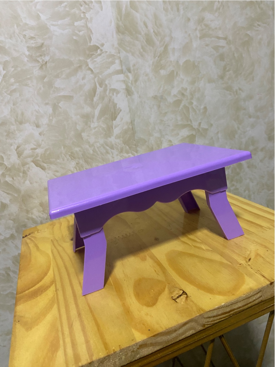 Mesinha Para Doces Lilás - LARYMINIFESTAS