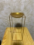 Suporte Pedestal Dourado - imagem 1