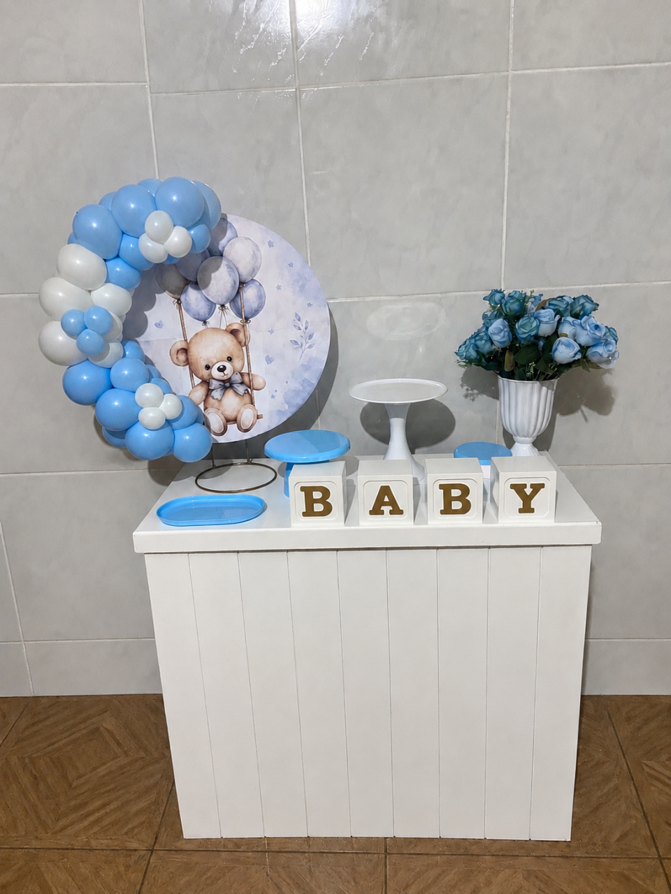 Kit Chá de Fraldas Menino - LARYMINIFESTAS