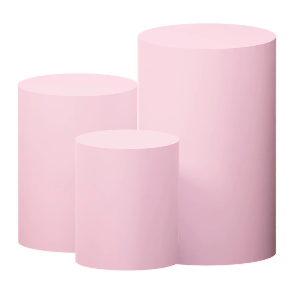 Capas Para Cilindros (Rosa Bebe) - LARYMINIFESTAS