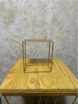 Suporte Cubo Dourado M - imagem 2