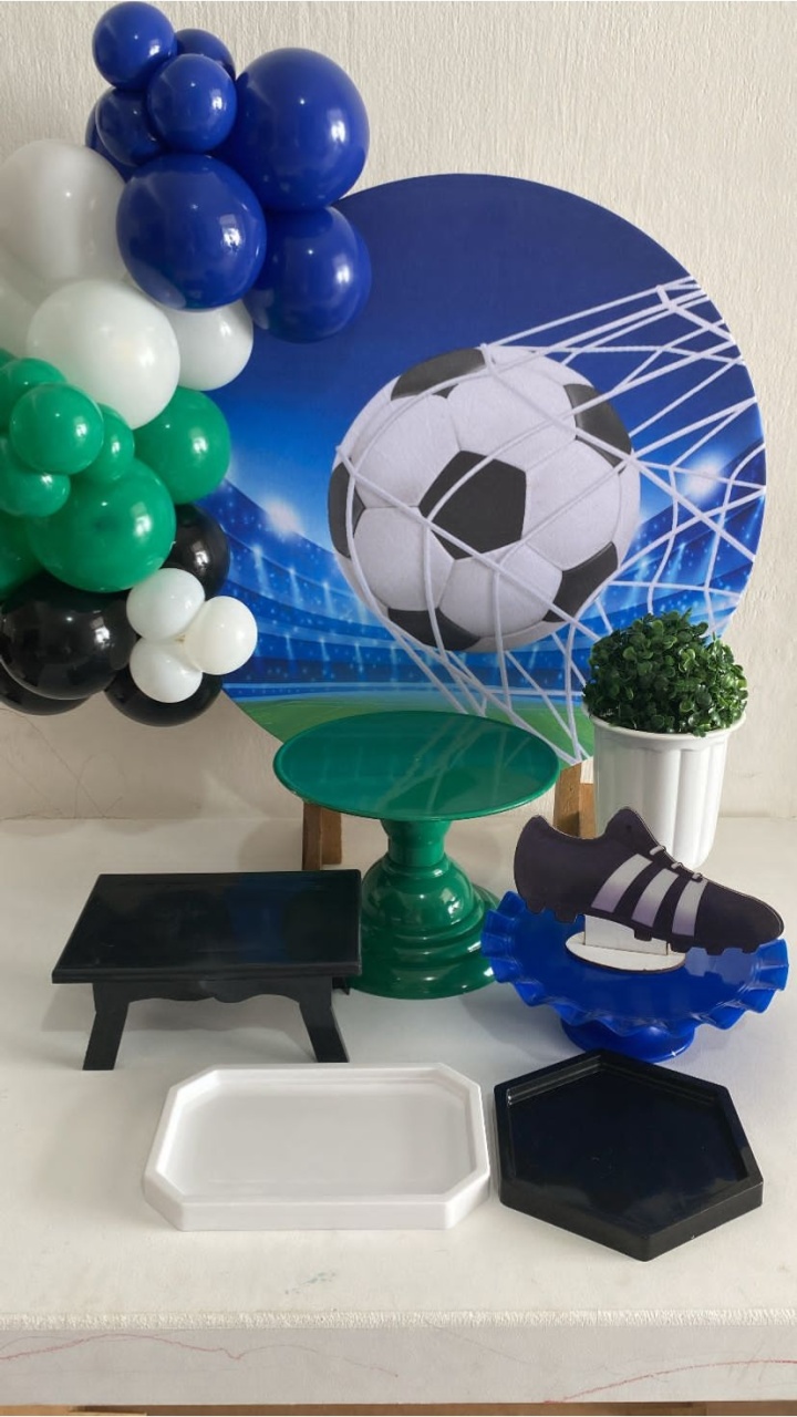 Kit 2 Só O Bolinho - Futebol - Criativo amor Festas e Personalizados 