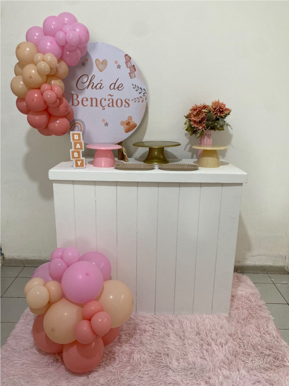 Festa Completa - Chá de Bençãos - Criativo amor Festas e Personalizados 