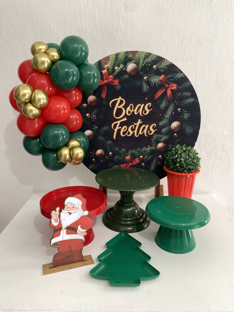 Kit 2 Só O Bolinho - Boas Festas - Criativo amor Festas e Personalizados 