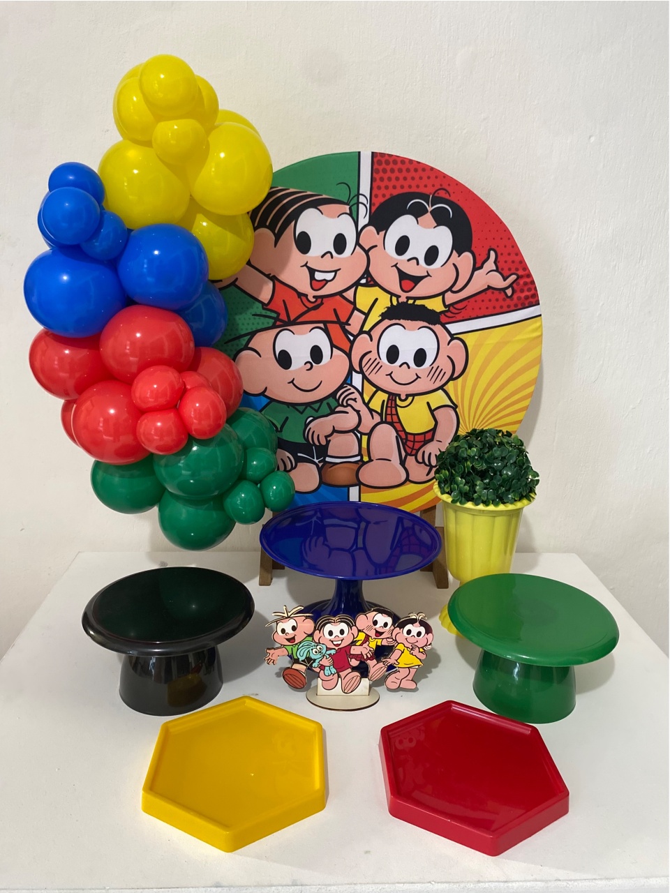 Kit 2 Só O Bolinho - Turma da Mônica - Criativo amor Festas e Personalizados 