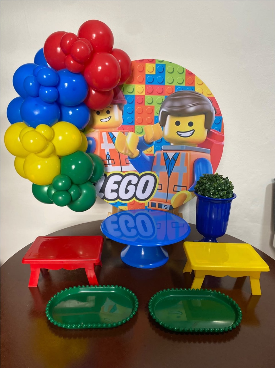 Kit 2 Só Um Bolinho - Legos Bonecos - Criativo amor Festas e Personalizados 