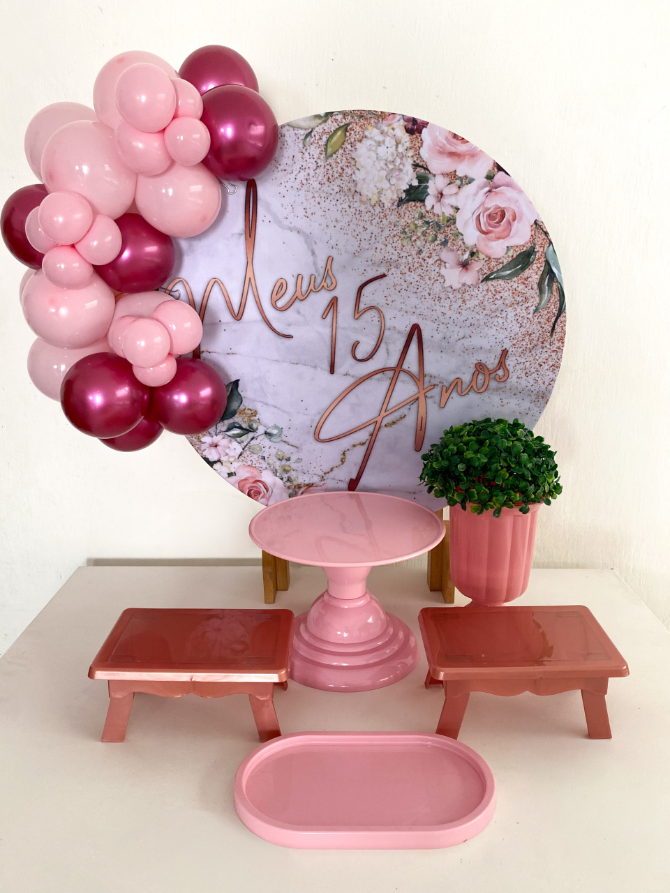 Kit 2 Só O Bolinho - Meus 15 Anos - Criativo amor Festas e Personalizados 