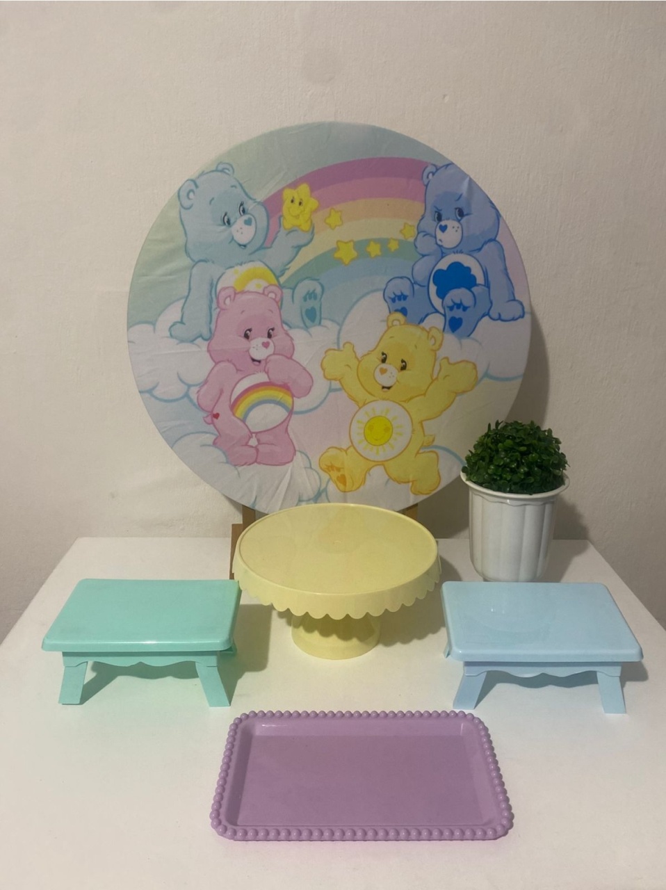 Kit 1 Só O Bolinho - Ursinhos Carinhosos  - Criativo amor Festas e Personalizados 