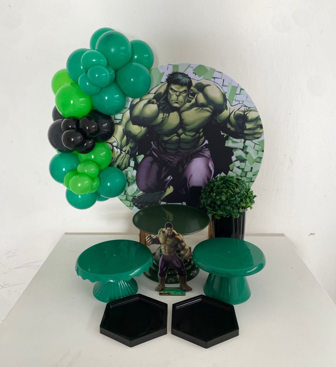 Kit 2 Só O Bolinho - Hulk - Criativo amor Festas e Personalizados 