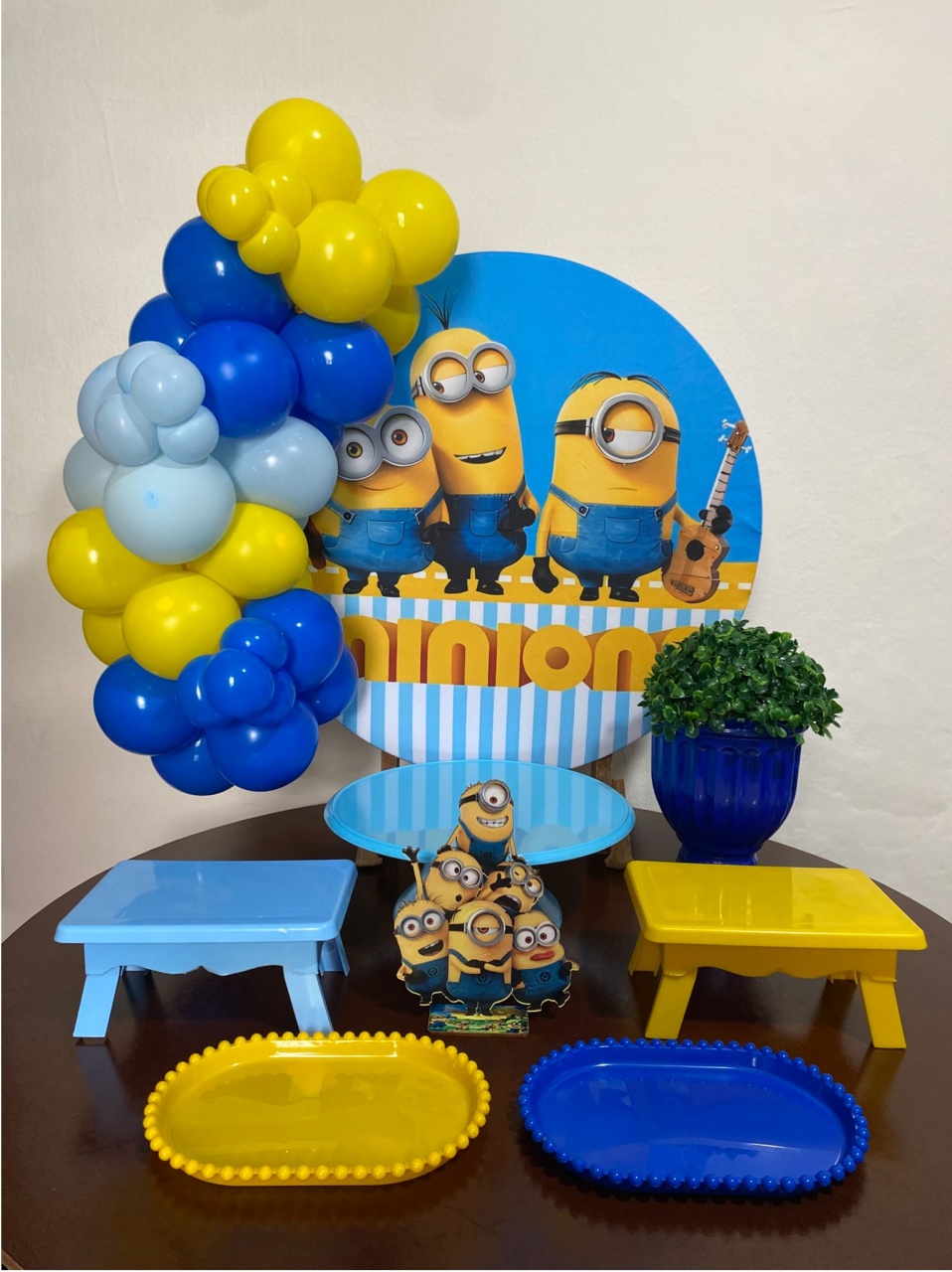 Kit 2 Só Um Bolinho - Minnions - Criativo amor Festas e Personalizados 