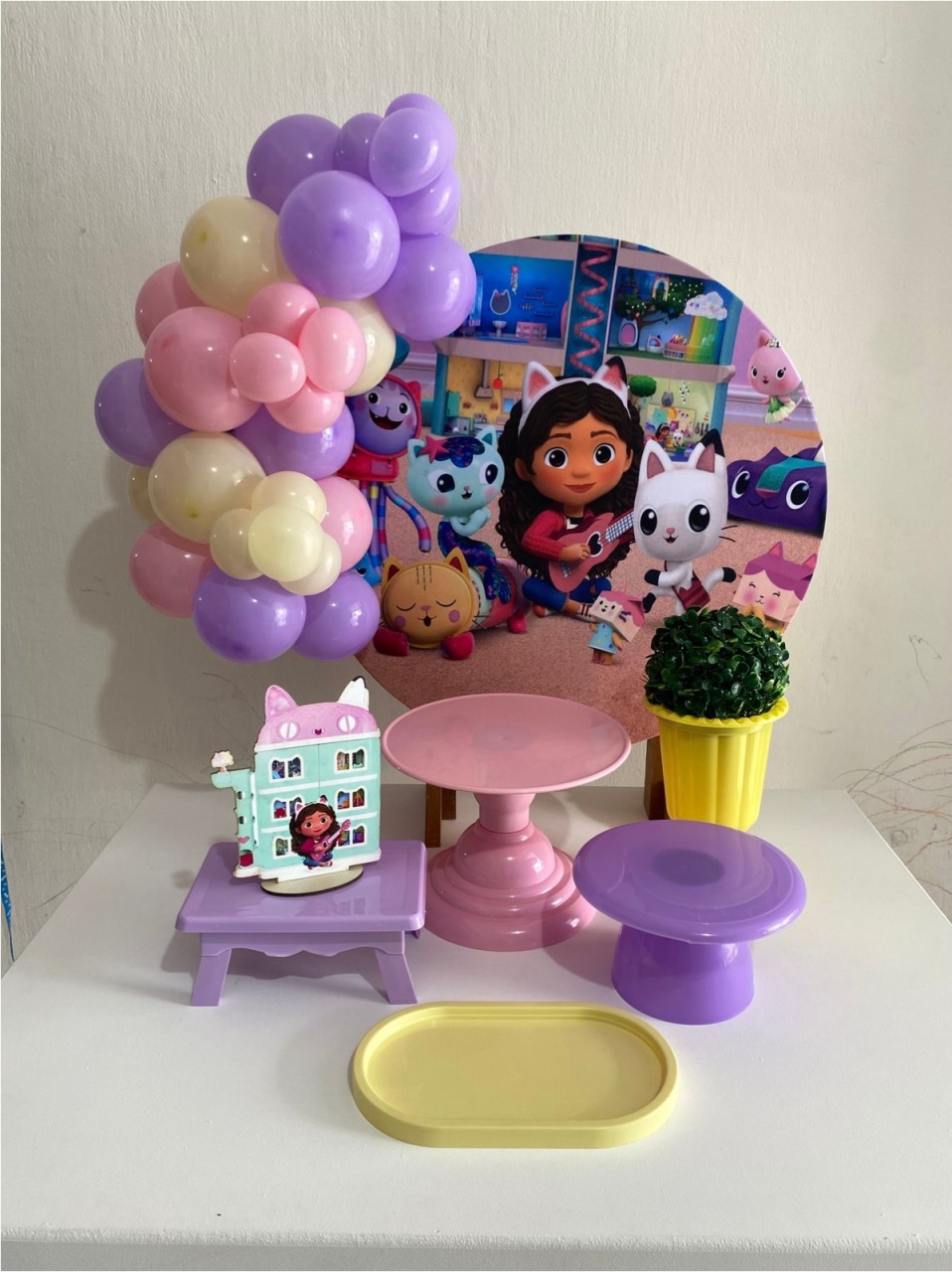Kit 2 Só O Bolinho - Casa Mágica da Gaby - Criativo amor Festas e Personalizados 