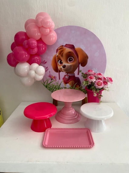 Kit 2 Só Um Bolinho - Skye - Criativo amor Festas e Personalizados 