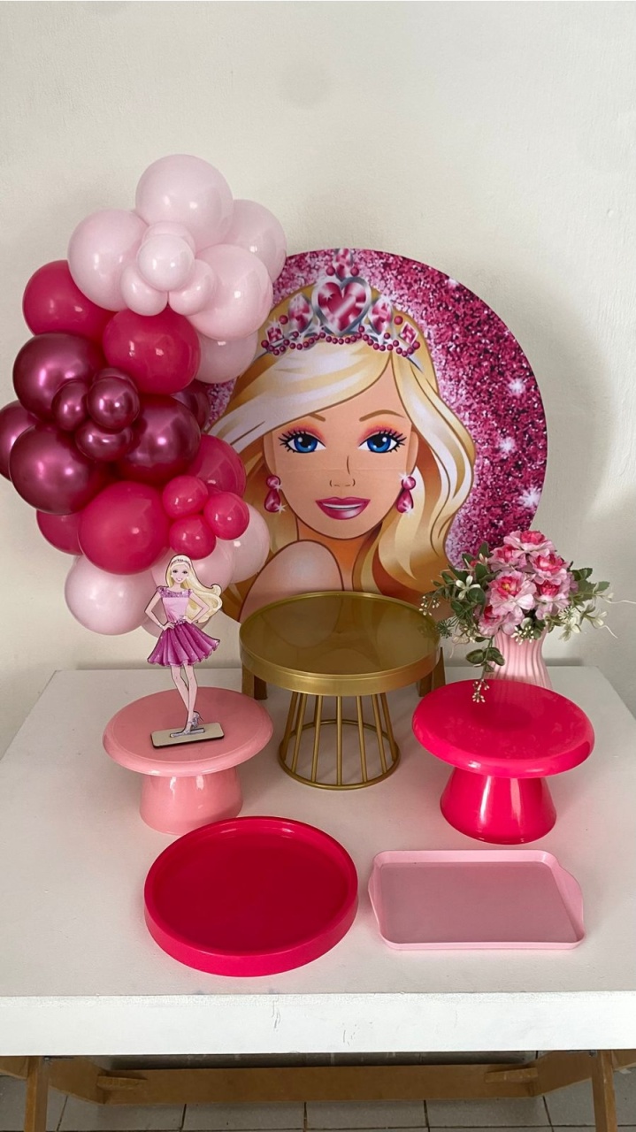 Kit 2 Só Um Bolinho - Barbie - Criativo amor Festas e Personalizados 
