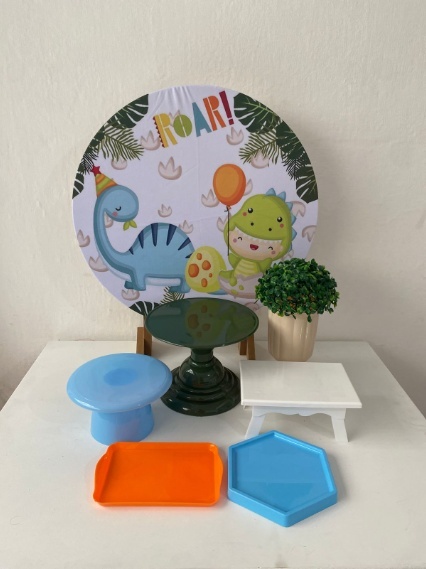 Kit 1 Só O Bolinho - Dino Baby - Criativo amor Festas e Personalizados 