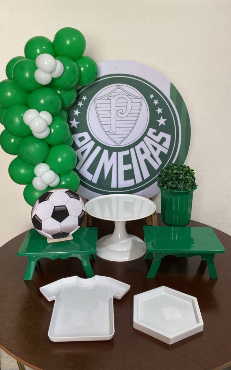 Kit 2 Só Um Bolinho - Palmeiras - Criativo amor Festas e Personalizados 