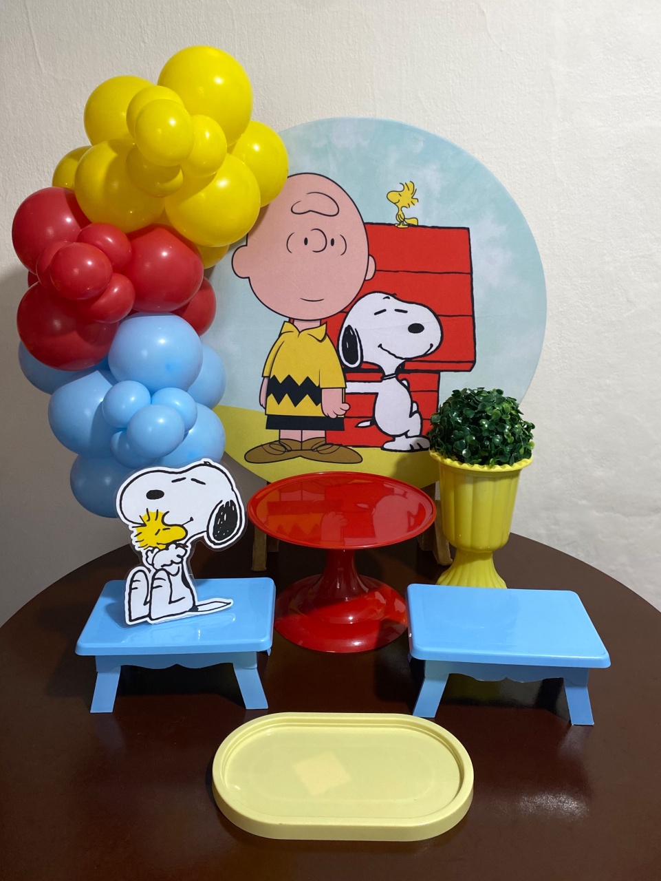 Kit 2 Só Um Bolinho - Snoppy - Criativo amor Festas e Personalizados 