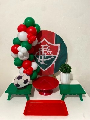 Kit 2 Só Um Bolinho - Fluminense - Criativo amor Festas e Personalizados 