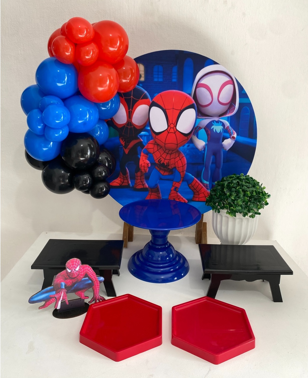 Kit 2 Só Um Bolinho - Spidey E Seus Amigos - Criativo amor Festas e Personalizados 