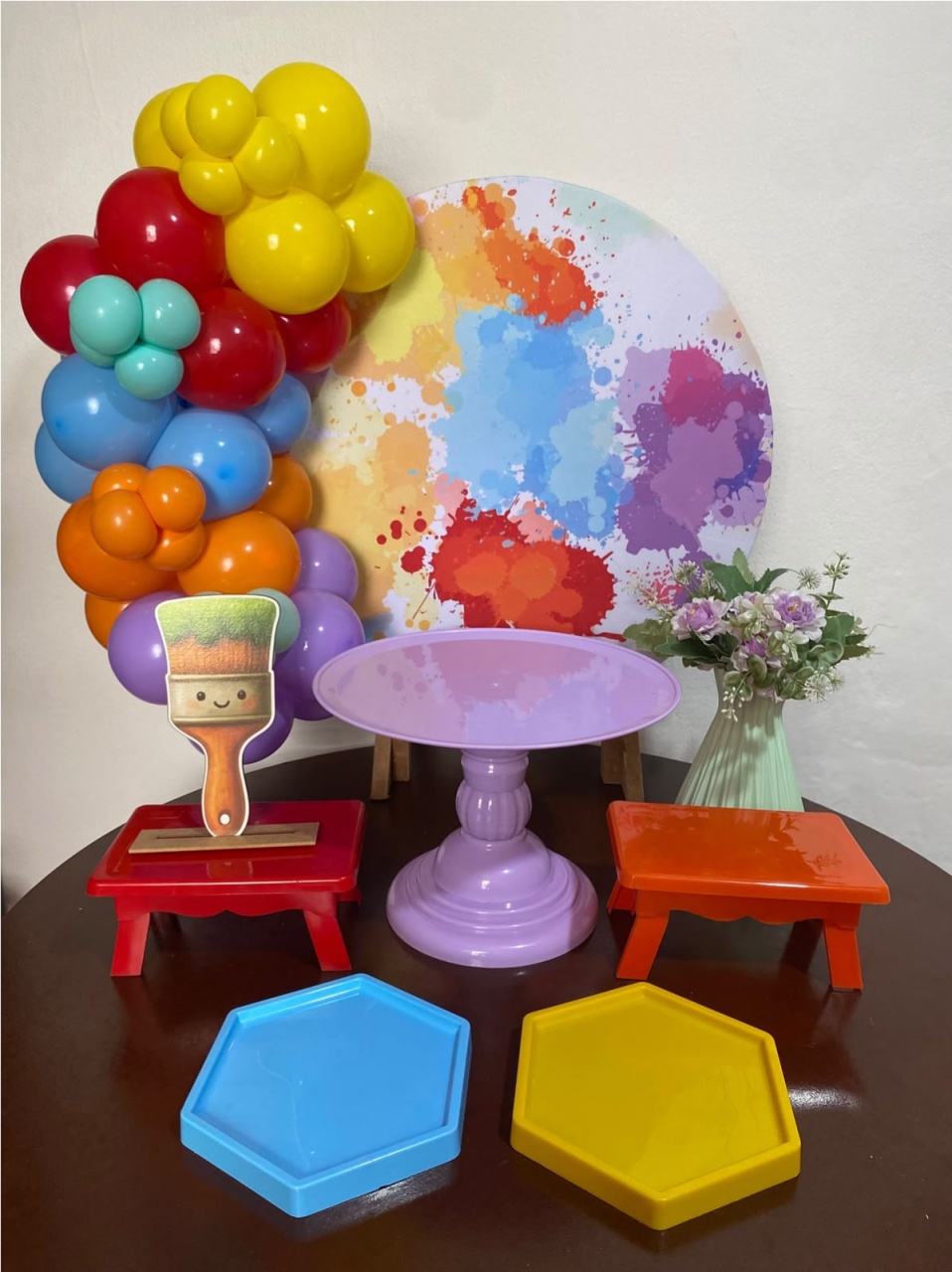 Kit 2 Só O Bolinho - Aquarela - Criativo amor Festas e Personalizados 
