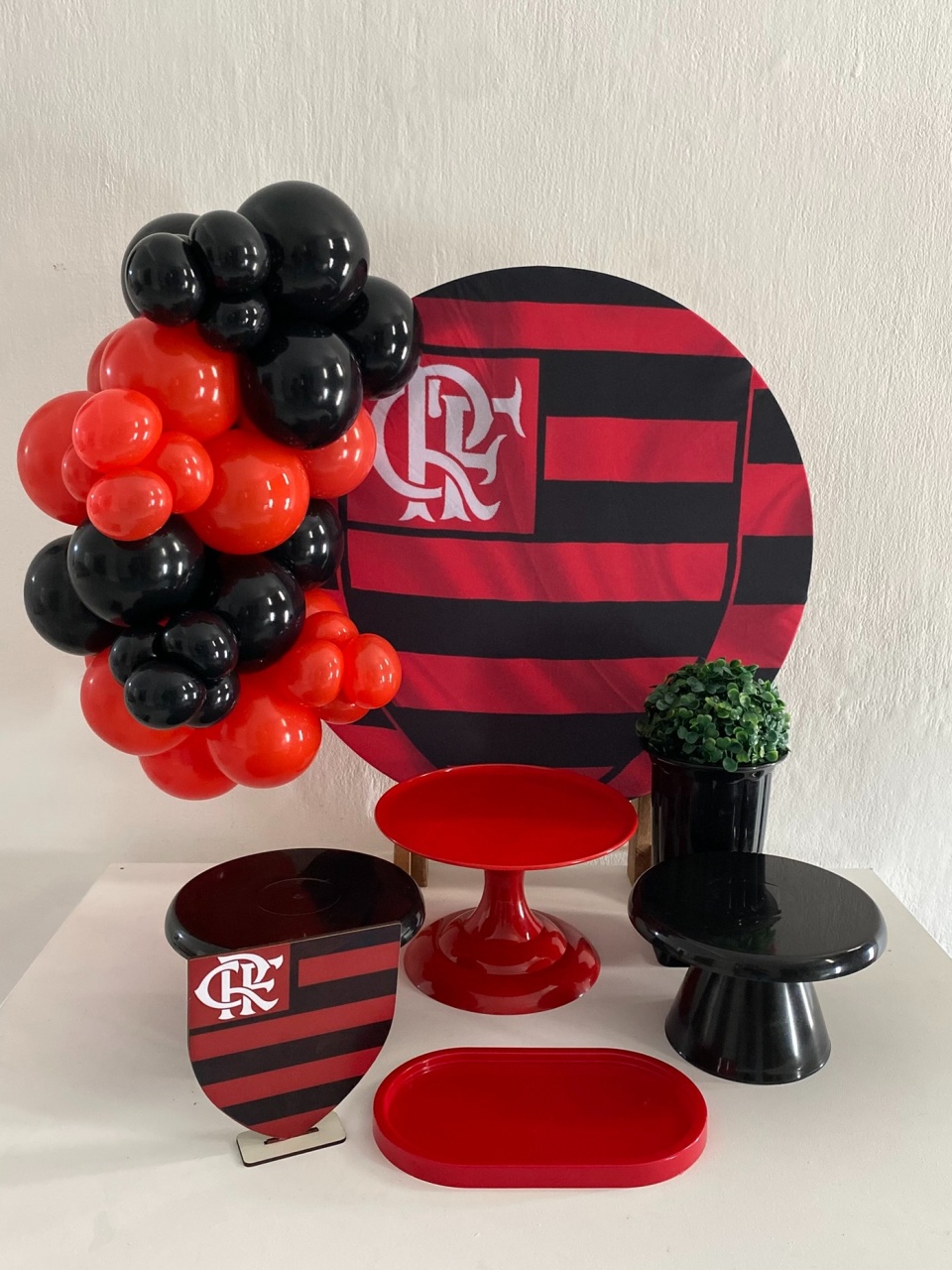 Kit 2 Só Um Bolinho - Flamengo - Criativo amor Festas e Personalizados 