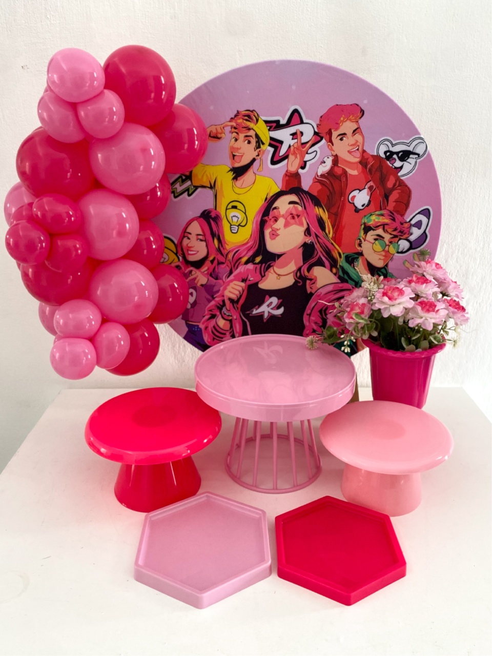 Kit 2 Só Um Bolinho - Grupo dos Rosas - Criativo amor Festas e Personalizados 