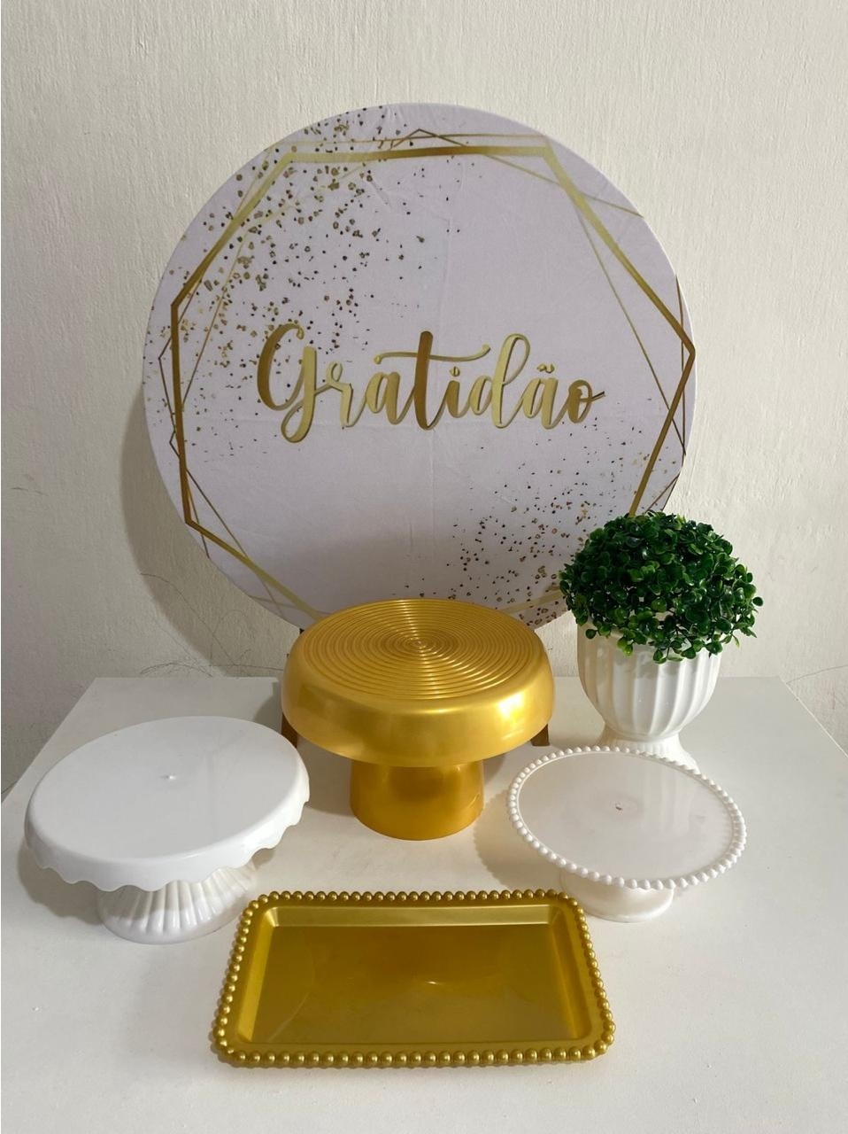 Kit 1 Só O Bolinho - Gratidão - Criativo amor Festas e Personalizados 