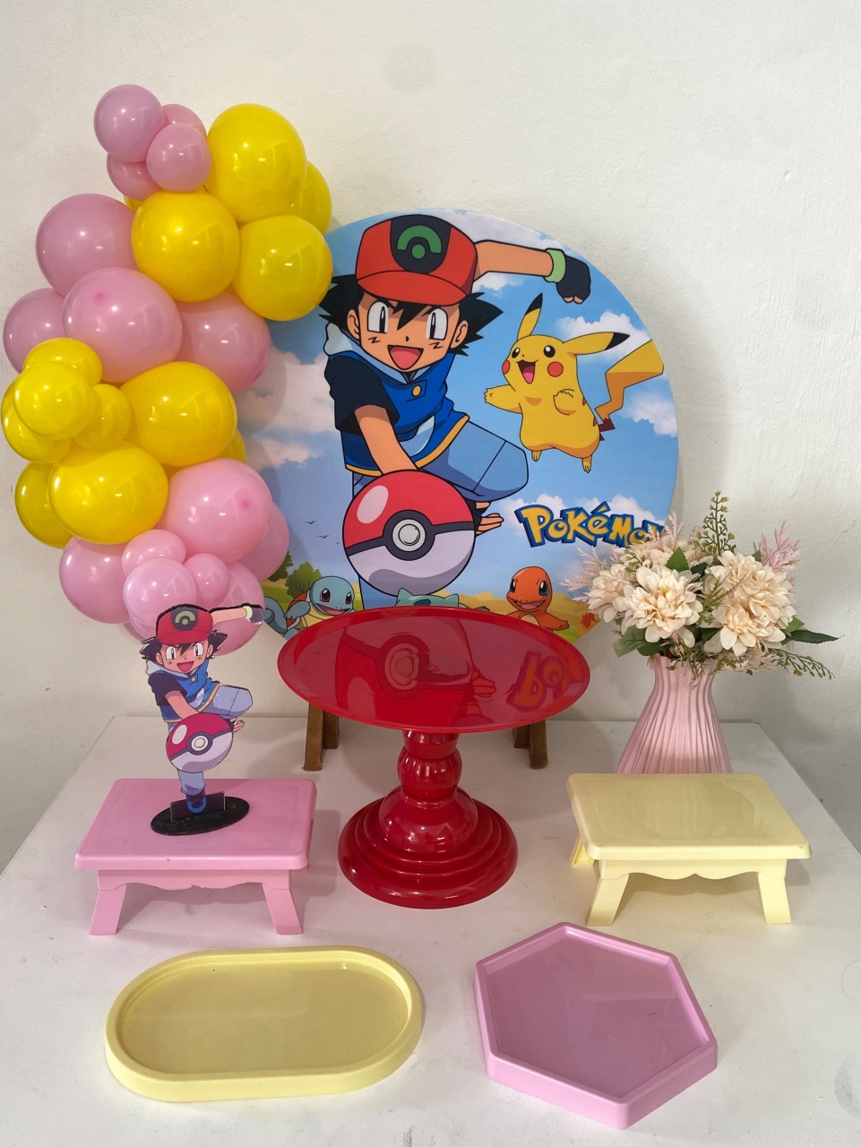 Kit 2 Só O Bolinho - Pokémon - Criativo amor Festas e Personalizados 