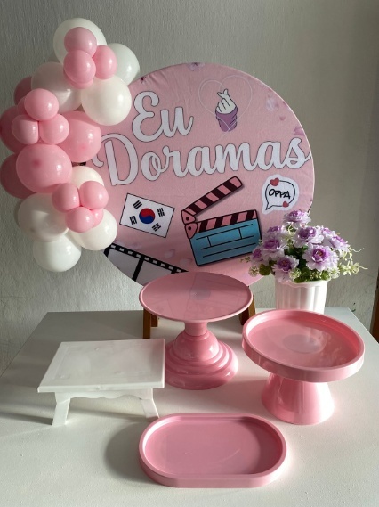 Kit 2 Só Um Bolinho - Dorama - Criativo amor Festas e Personalizados 