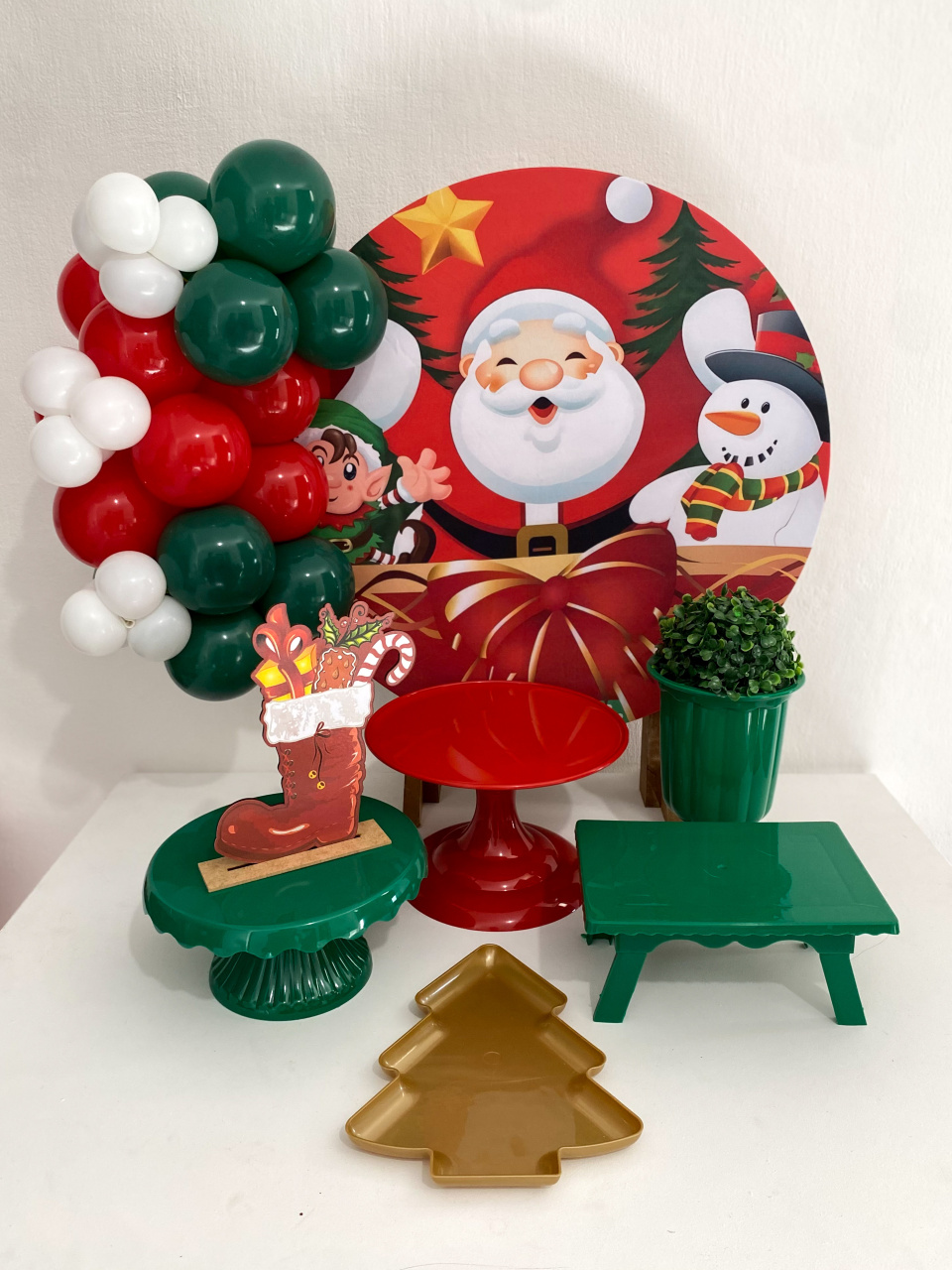 Kit 2 Só O Bolinho - Papai Noel - Criativo amor Festas e Personalizados 