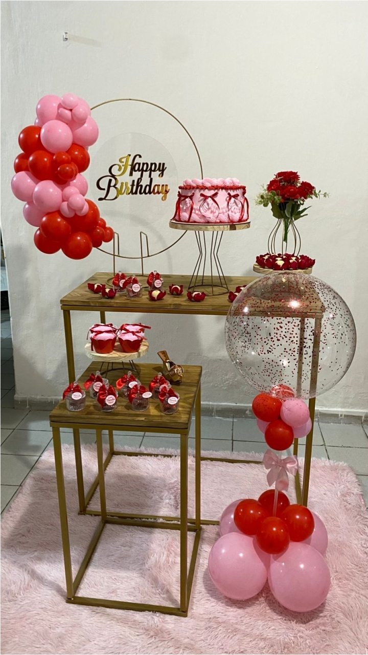 Kit 2 Só Um Bolinho - Acrílico Completo - Criativo amor Festas e Personalizados 