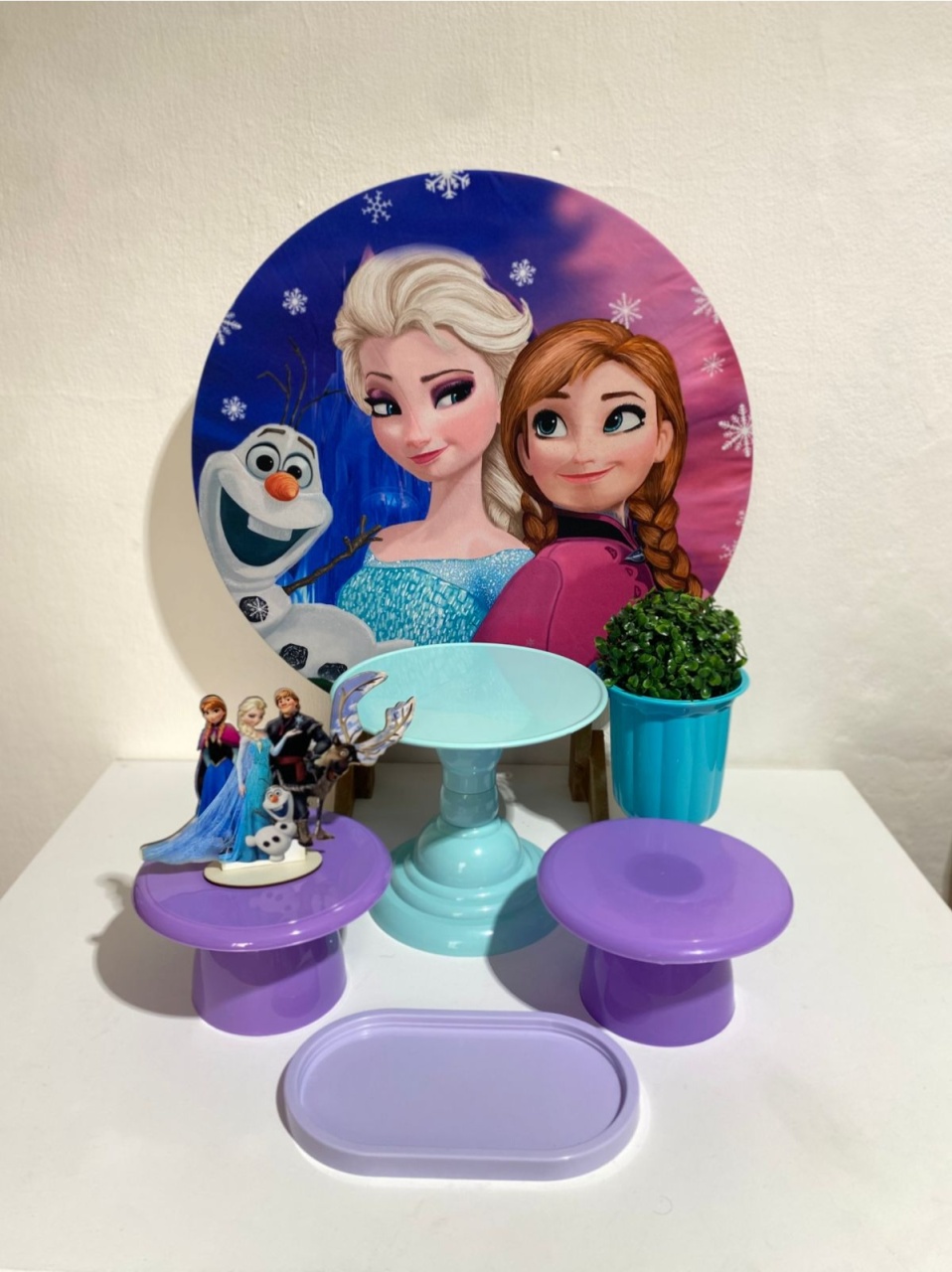 Kit 1 Só Um Bolinho - Frozen - Criativo amor Festas e Personalizados 