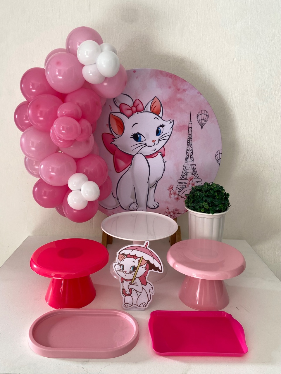Kit 2 Só Um Bolinho - Gatinha Marie - Criativo amor Festas e Personalizados 