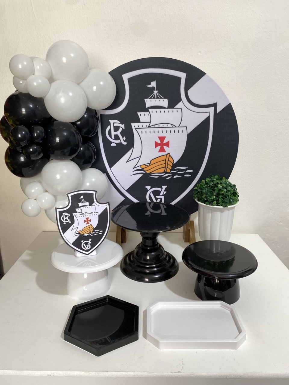 Kit 2 Só Um Bolinho - Vasco - Criativo amor Festas e Personalizados 