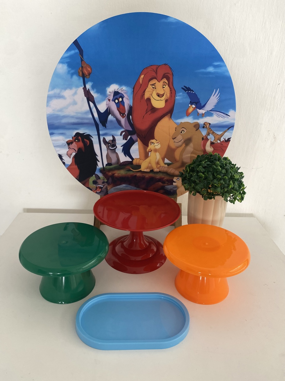 Kit 1 Só O Bolinho - Rei Leão - Criativo amor Festas e Personalizados 
