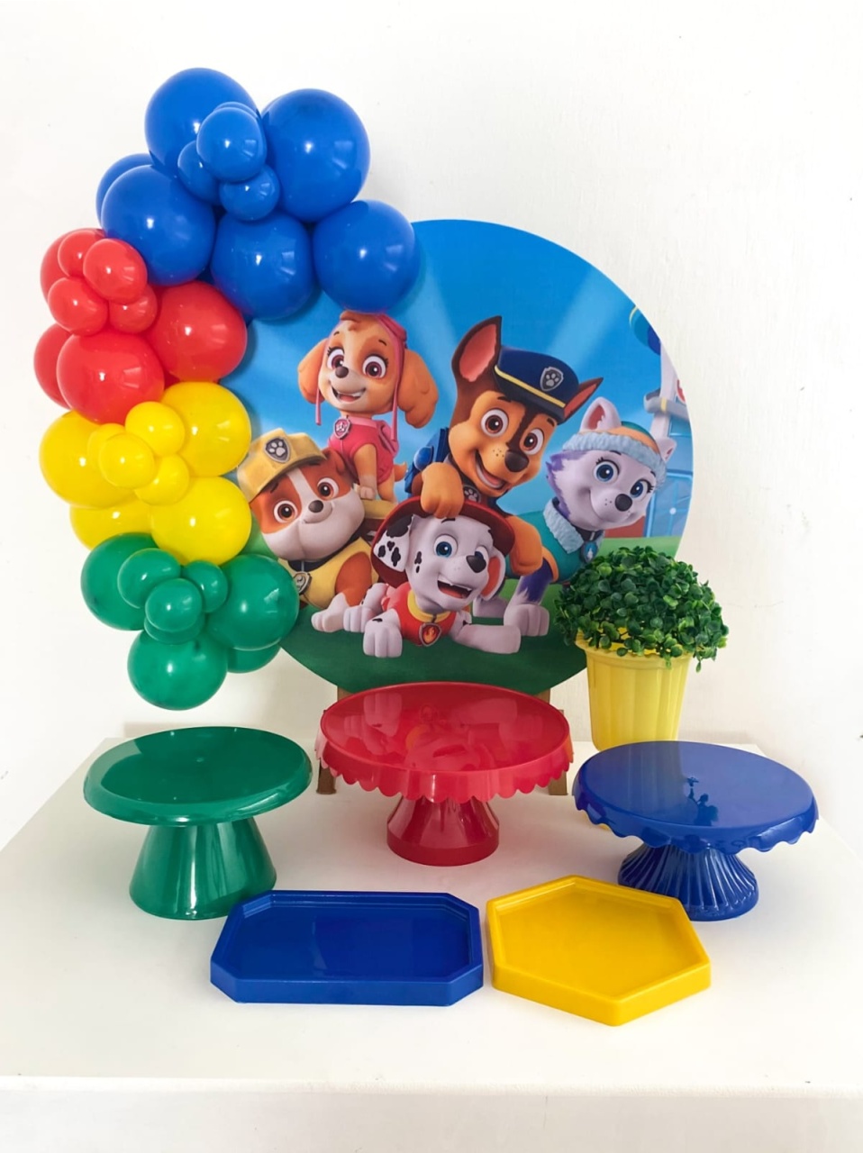 Kit 2 Só Um Bolinho - Patrulha Canina - Criativo amor Festas e Personalizados 
