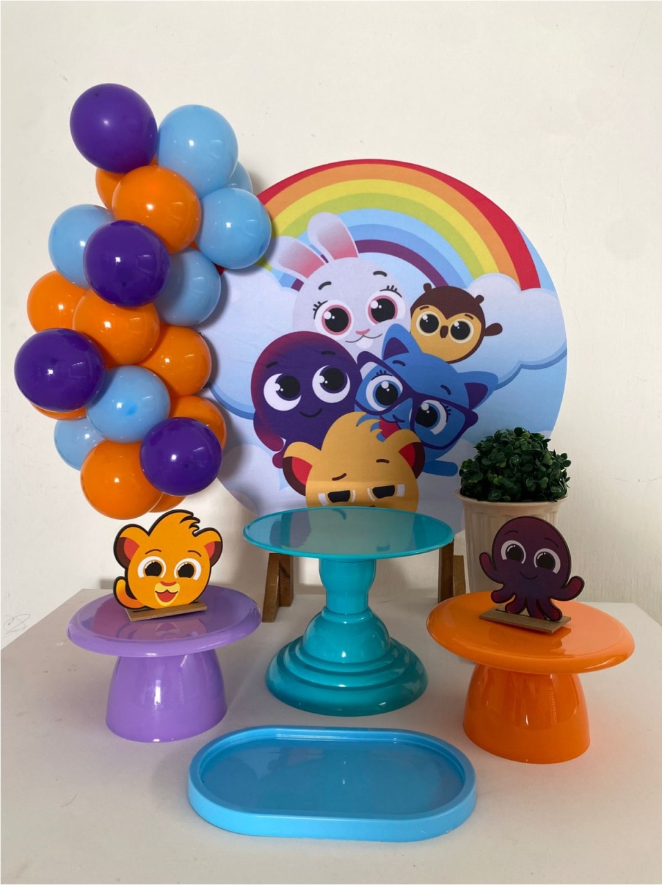 Kit 2 Só Um Bolinho - Bolofofos Menino - Criativo amor Festas e Personalizados 