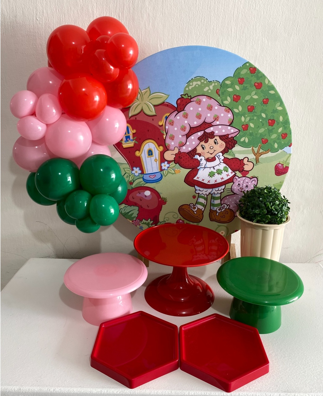 Kit 2 - Só Um Bolinho - Chapeuzinho Vermelho Vintage - Criativo amor Festas e Personalizados 