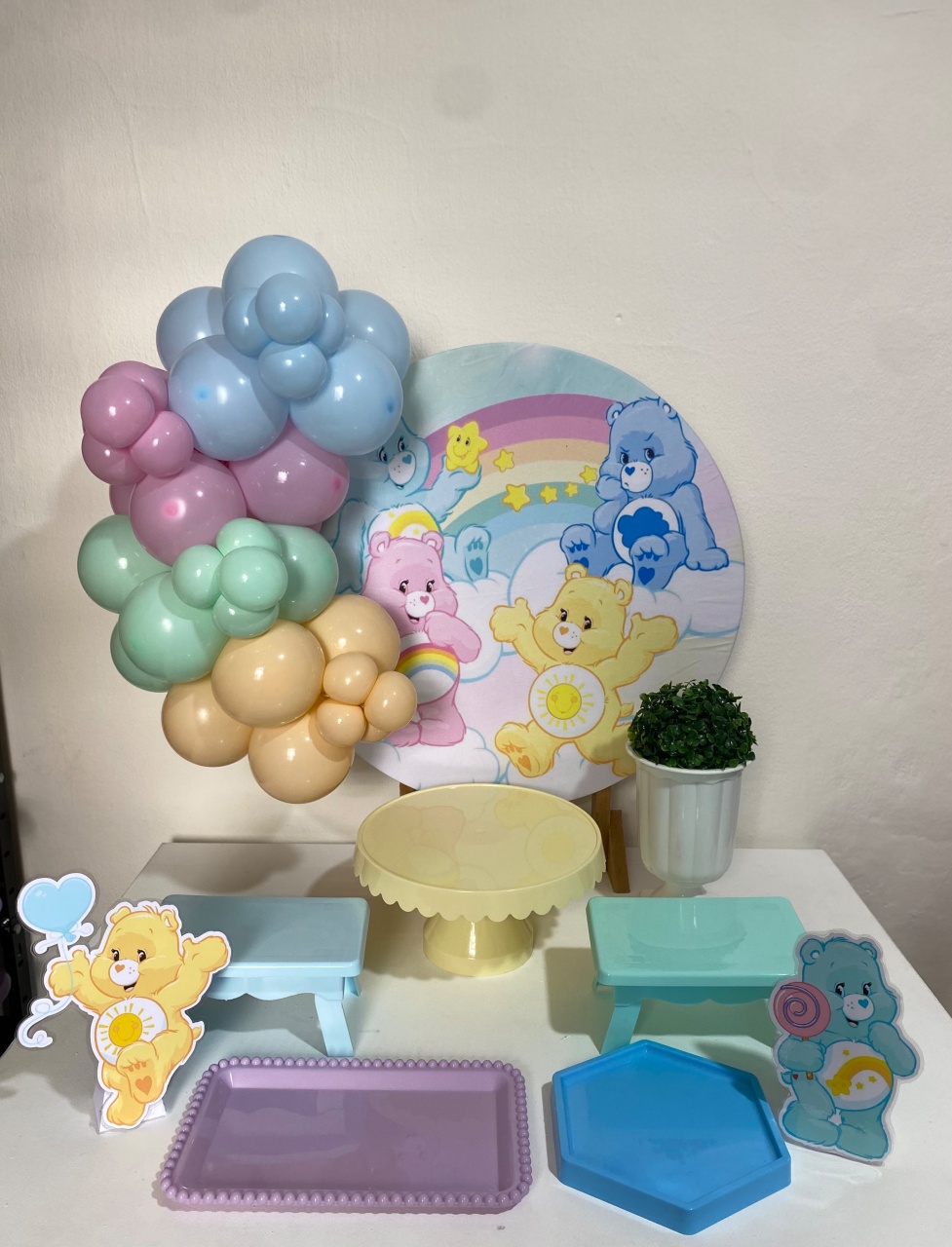 Kit 2 Só O Bolinho - Ursinhos Carinhosos - Criativo amor Festas e Personalizados 