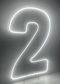 Led Número 2  - Bruna Pacheco locações & decorações