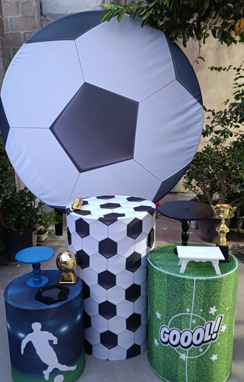 Futebol Tam P  - Bruna Pacheco locações & decorações