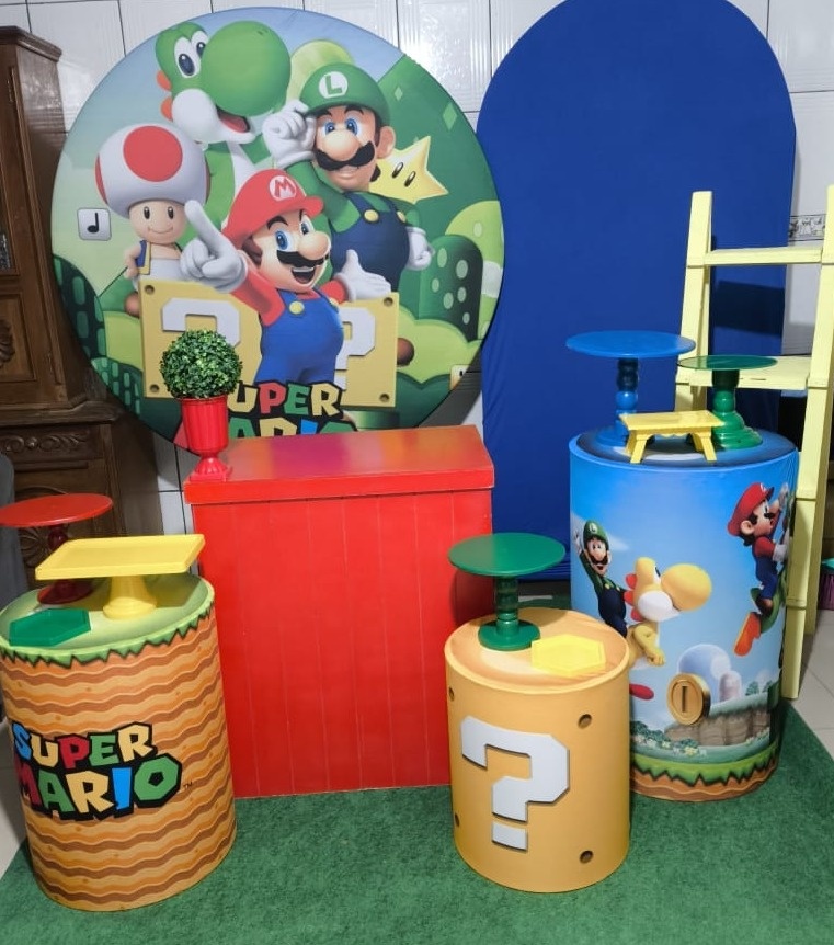 Mário Bros Tam M  - Bruna Pacheco locações & decorações